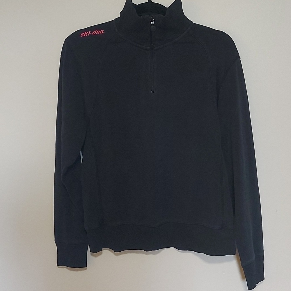 Skidoo sweater brp small pullover with zip black